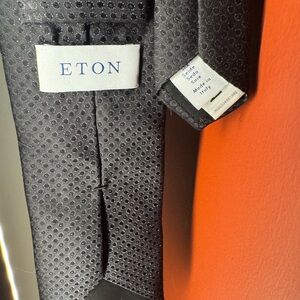 Eton Black Men's Tie